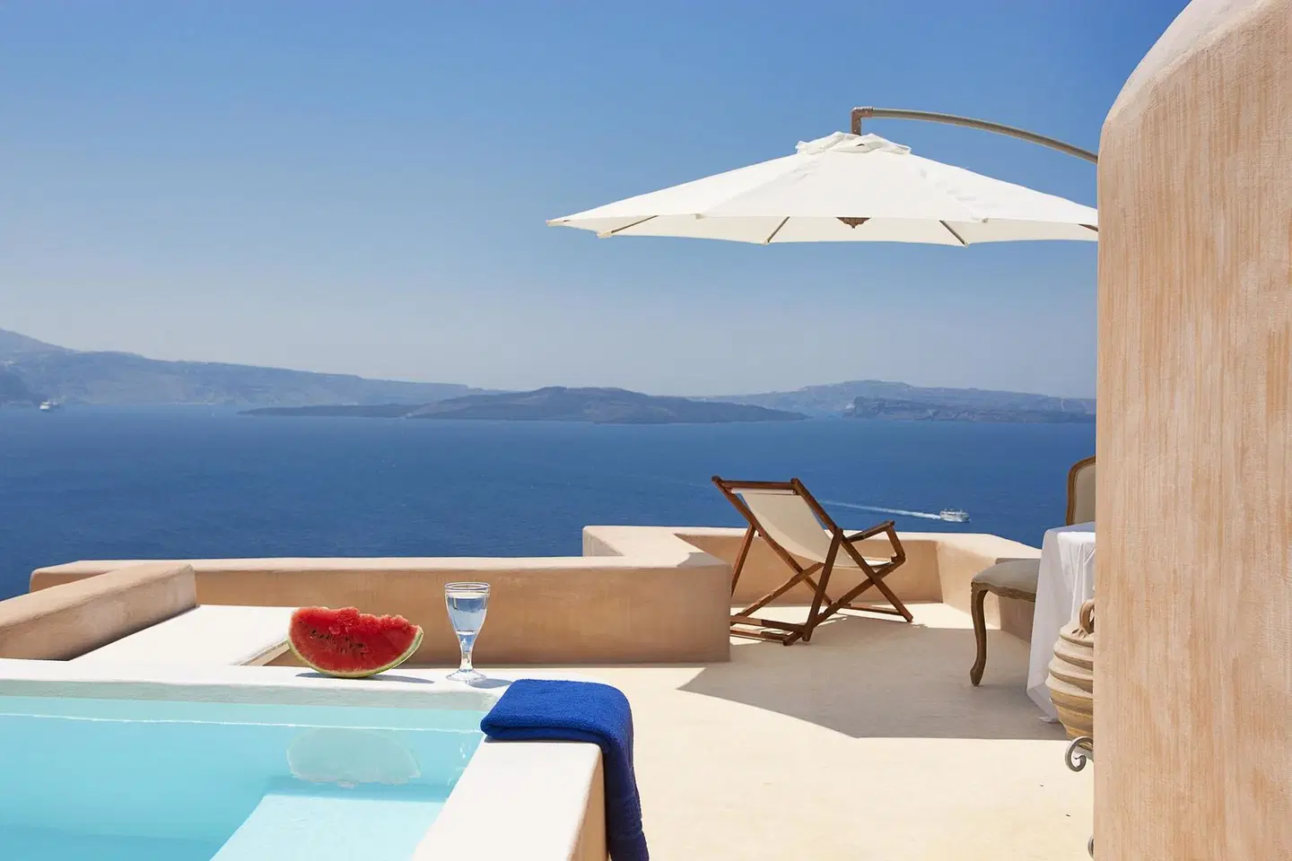 Armeni Luxury Villas Terrasse