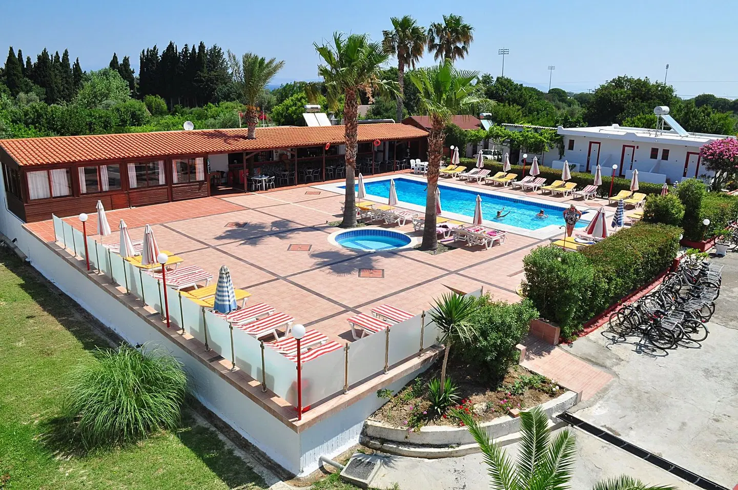 Sandy's Studios Apartments & Log-Villas OUTDOOR_POOL