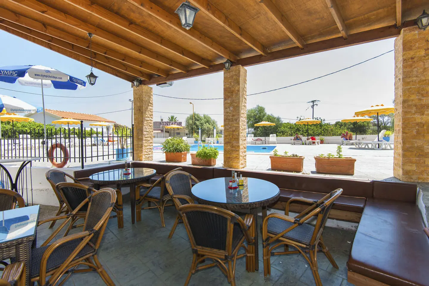 Butterfly Studios Terrasse