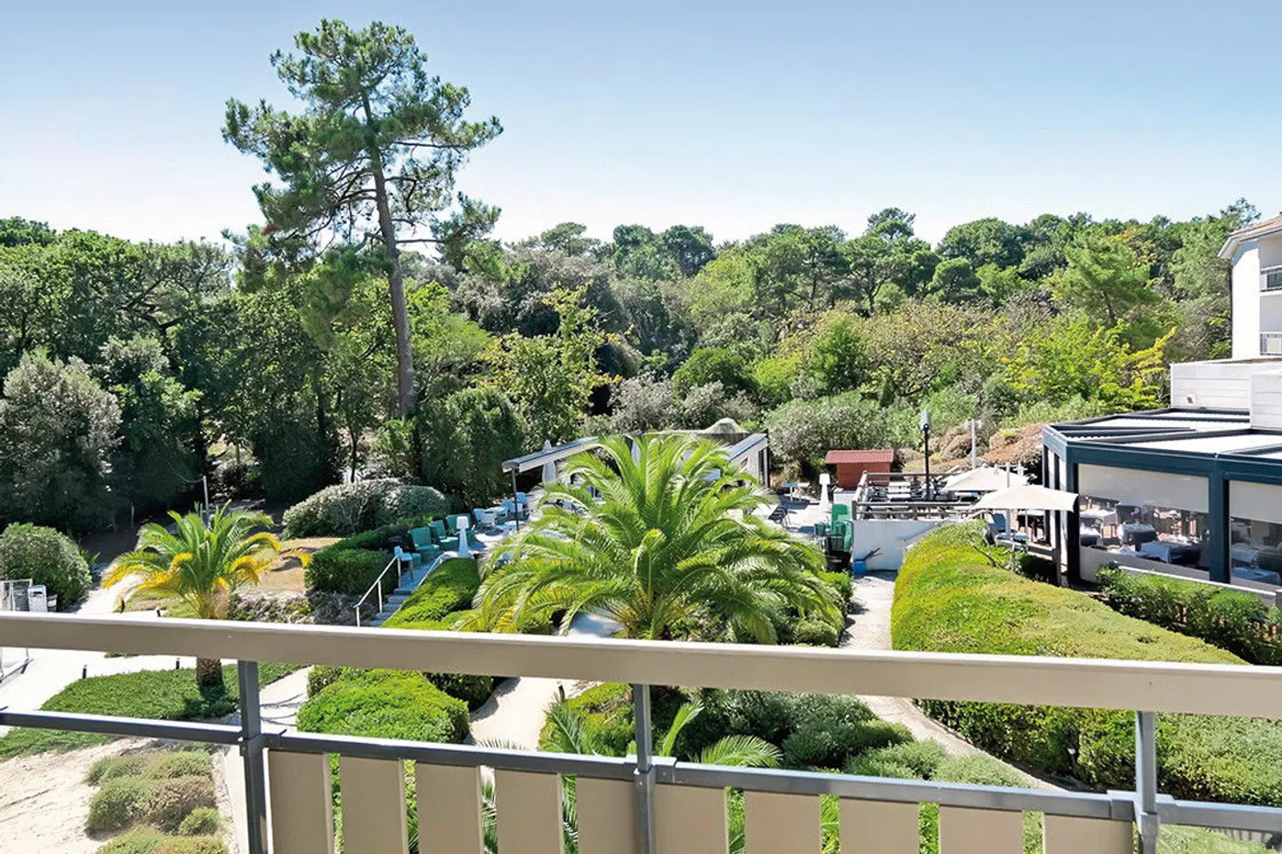 Thalazur Arcachon Garten