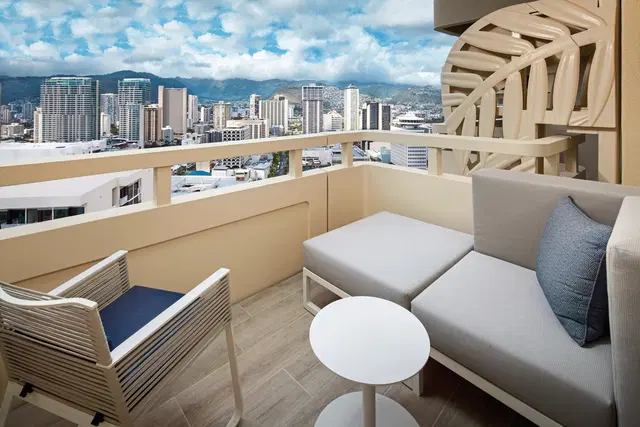 Sheraton Waikiki Beach Resort Terrasse