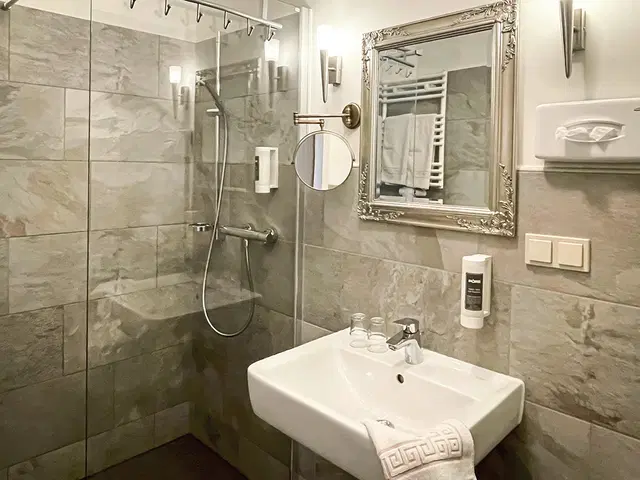 Hasseröder Burghotel Badezimmer