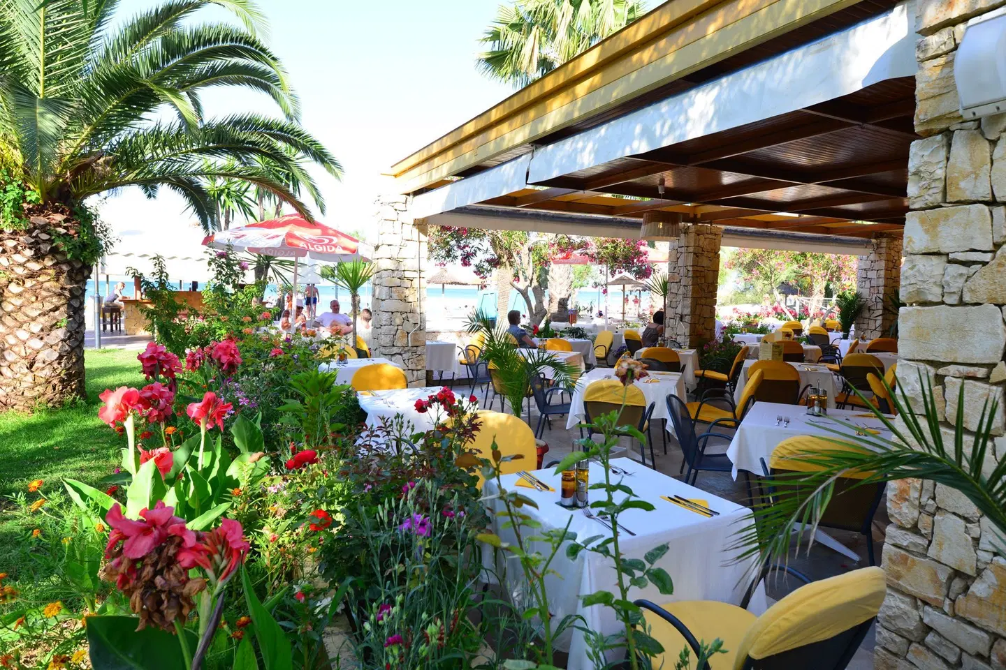 Three Stars Beach Hotel Restaurant