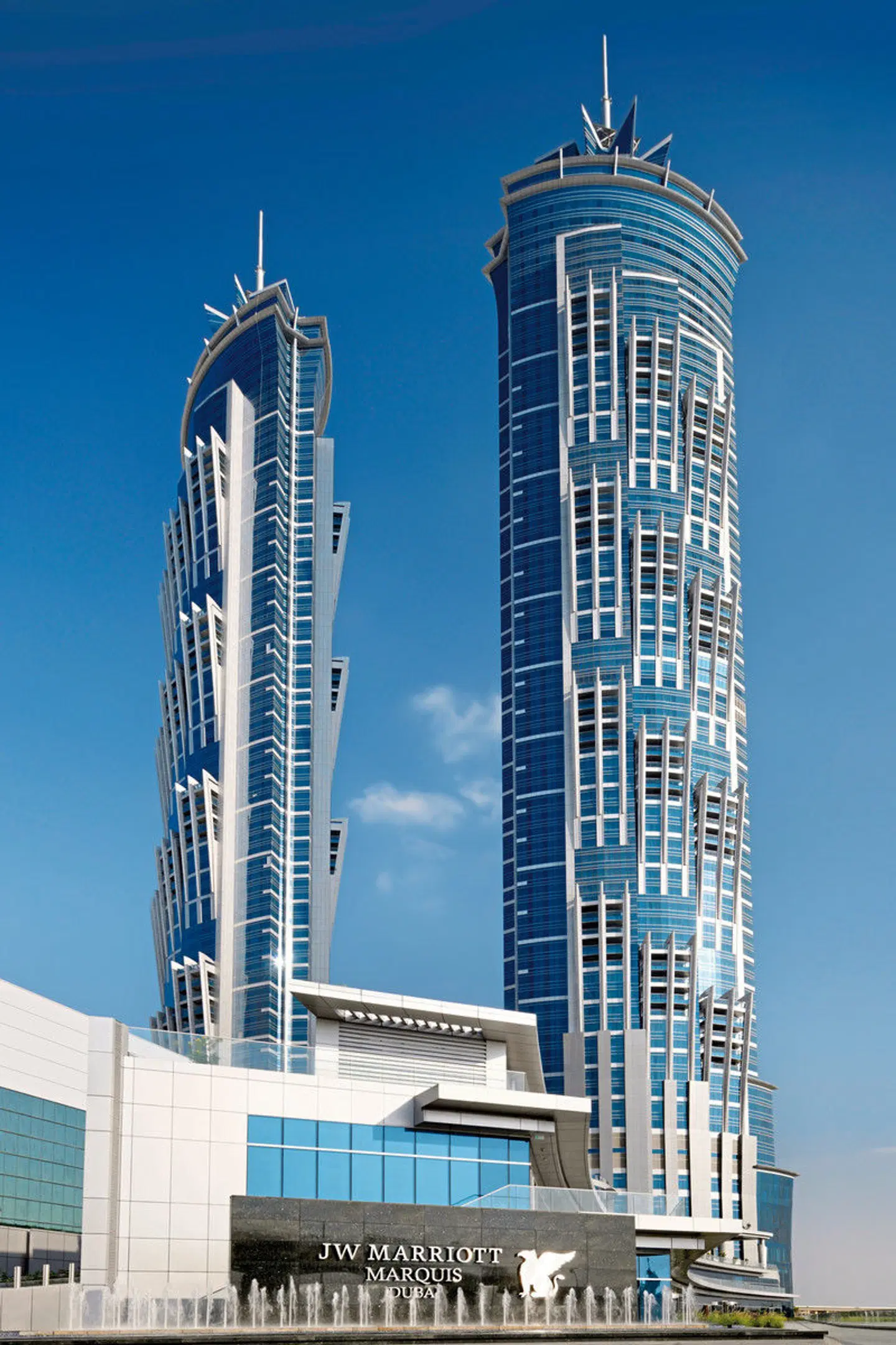 JW Marriott Marquis Hotel Dubai EXTERIOR