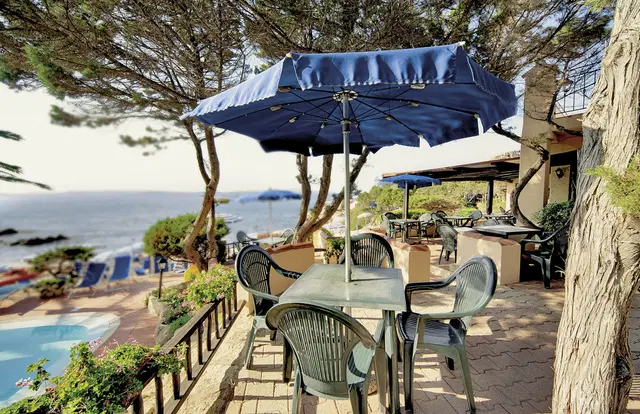 Grand Hotel Smeraldo Beach Terrasse