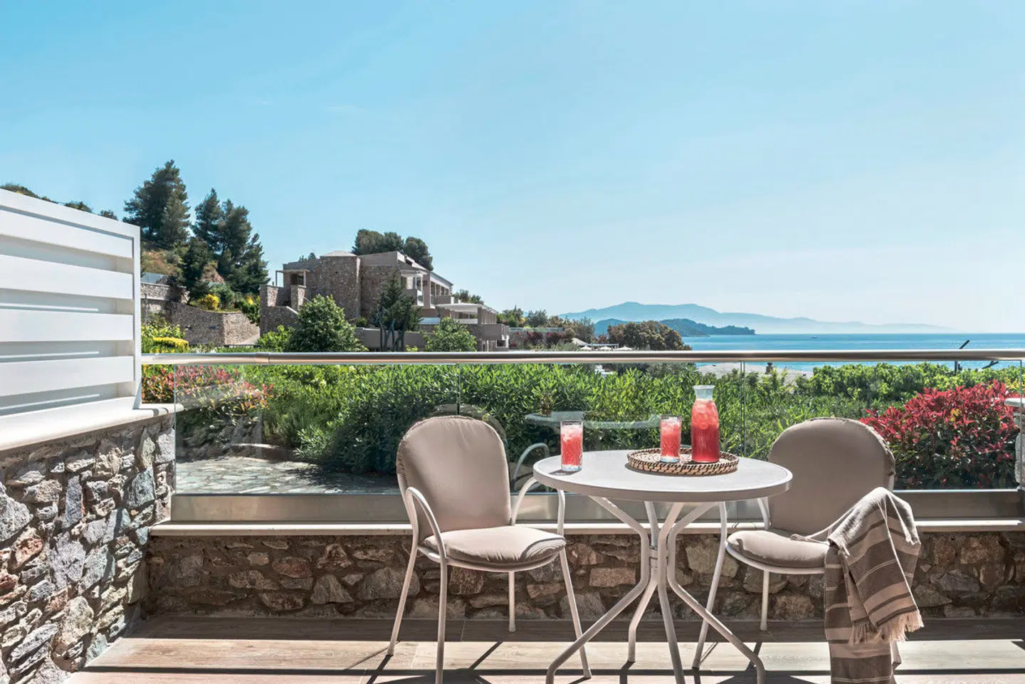 Kassandra Bay Resort & Spa Terrasse