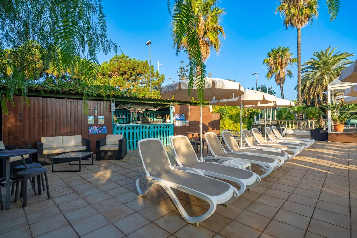 Bamblue Boutique Apartments Terrasse