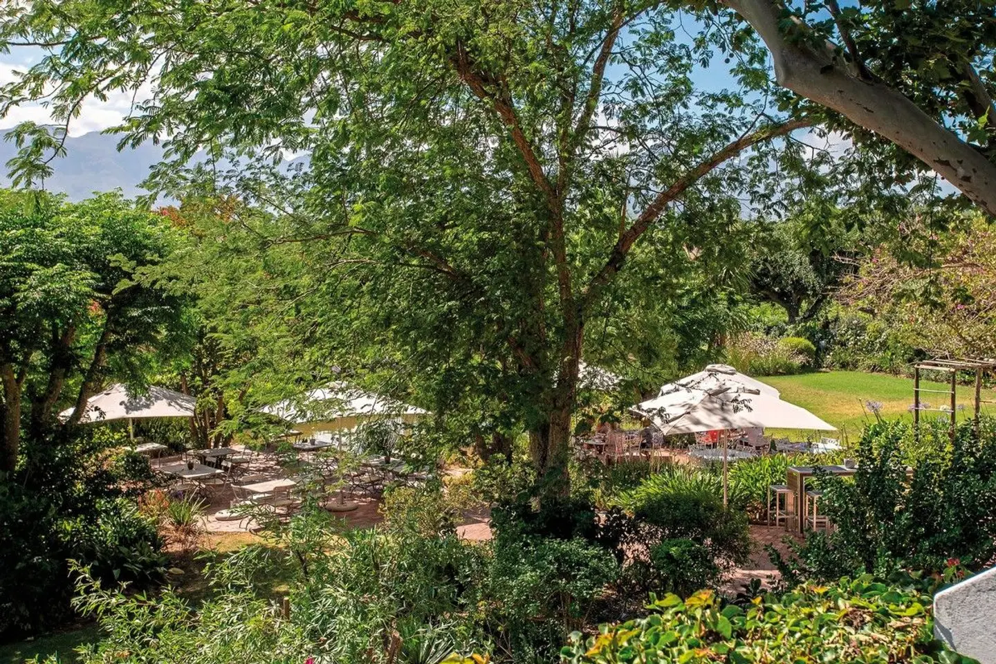 Wedgeview Country House & Spa Garten