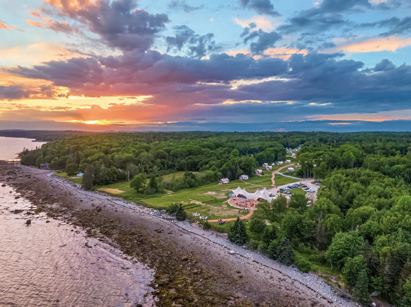 Under Canvas Acadia LANDSCAPE