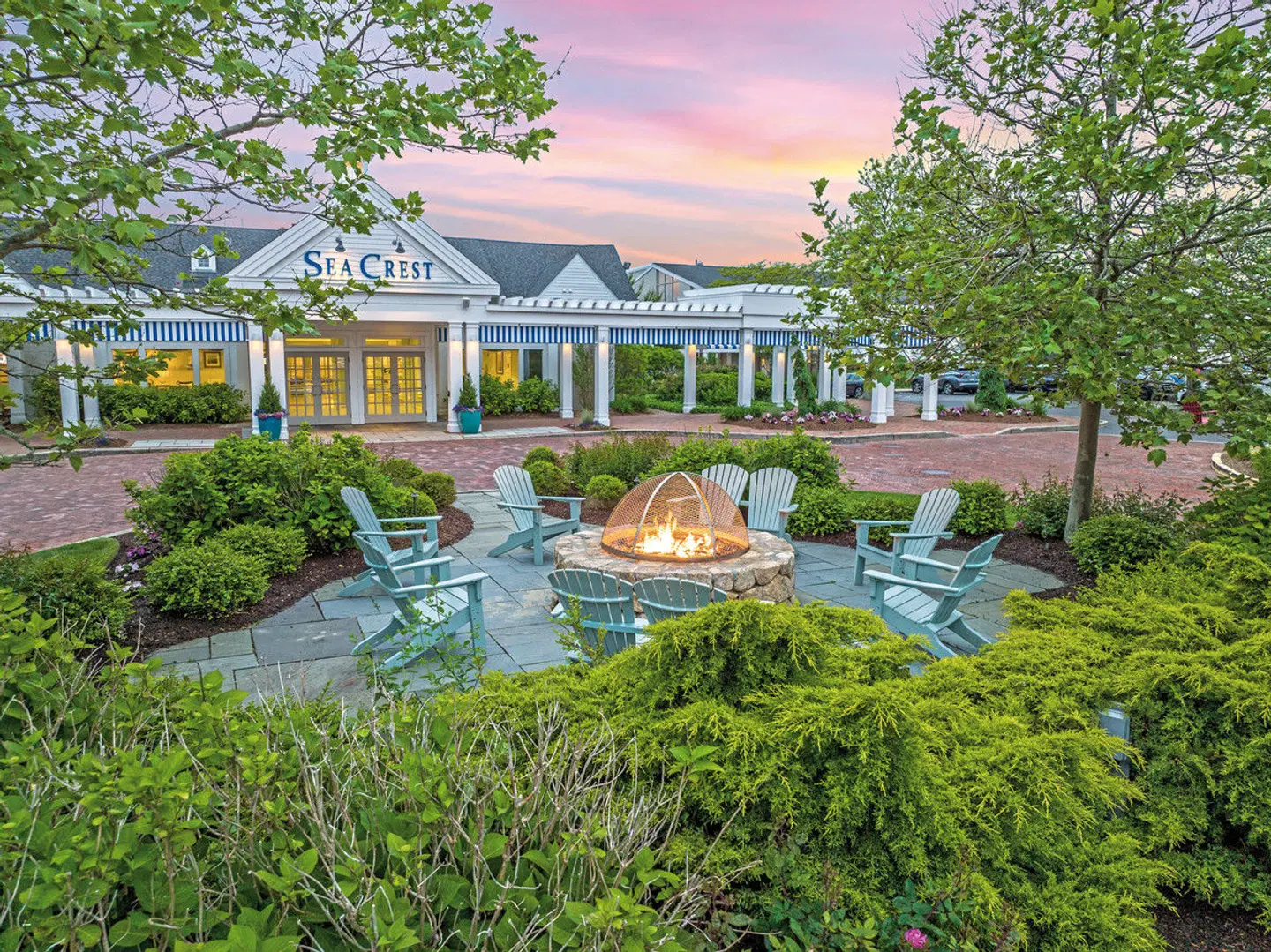 Sea Crest Beach Resort Terrasse