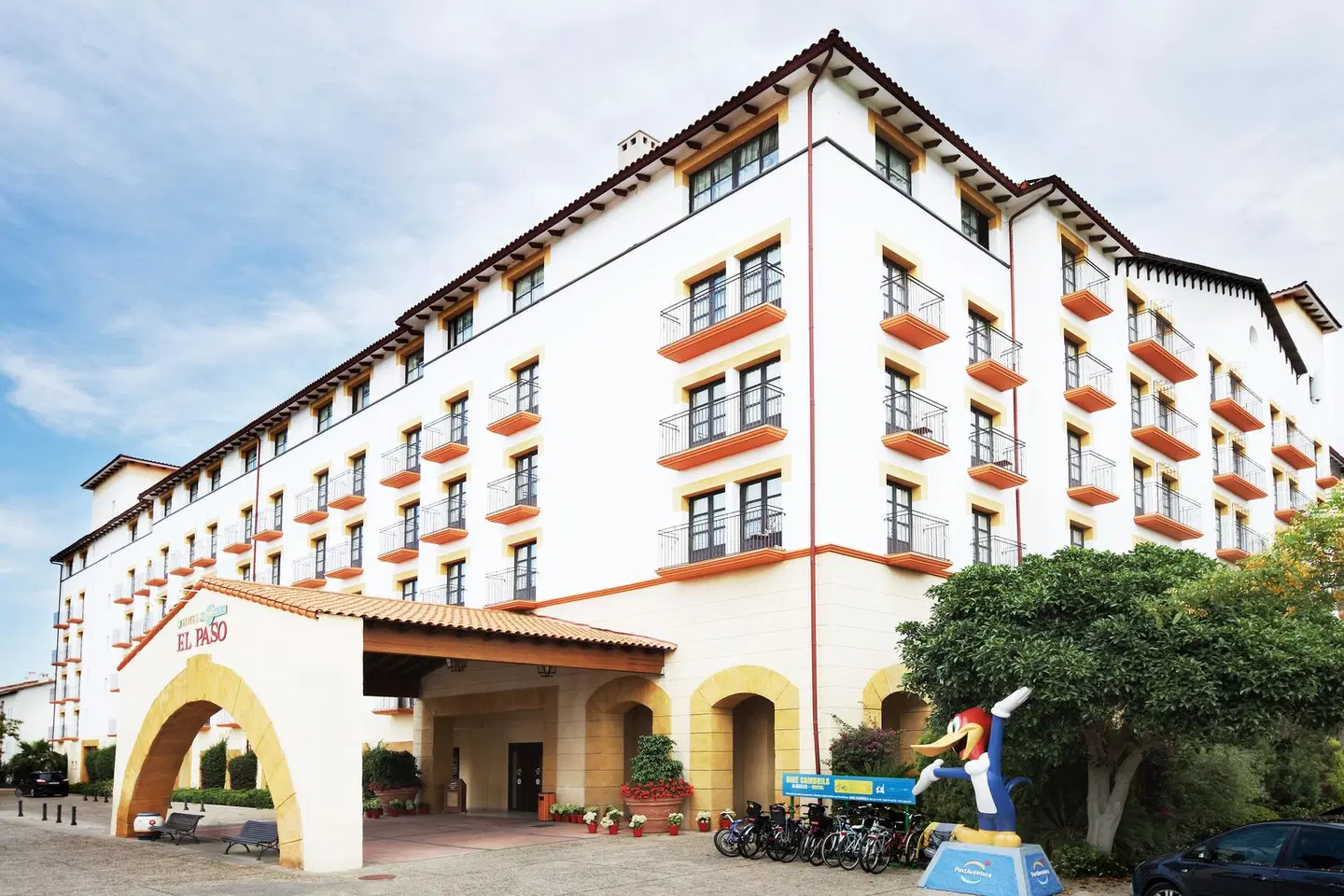 Hotel El Paso en PortAventura World EXTERIOR