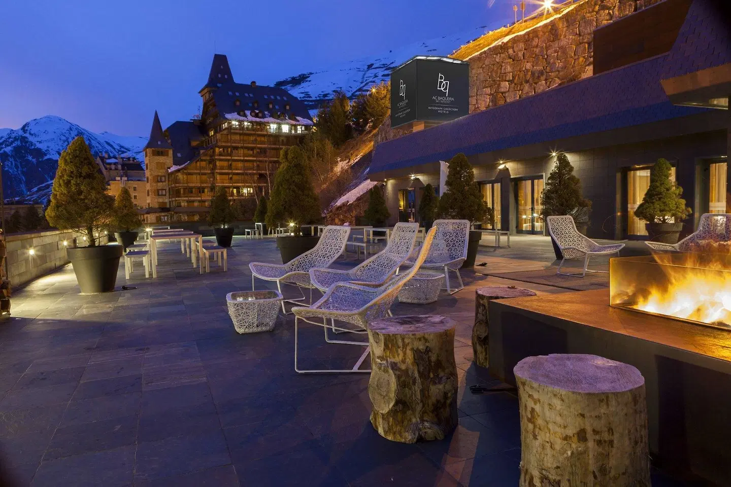 Hotel AC Baqueira Ski Resort, Autograph Collection Terrasse