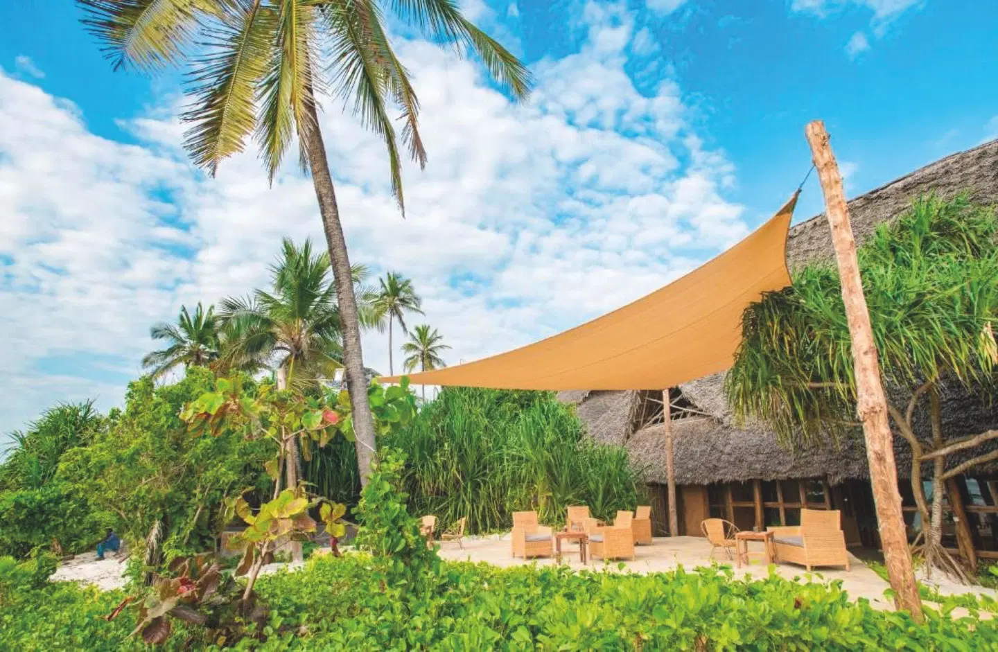 Zanzibar Queen Hotel Garten