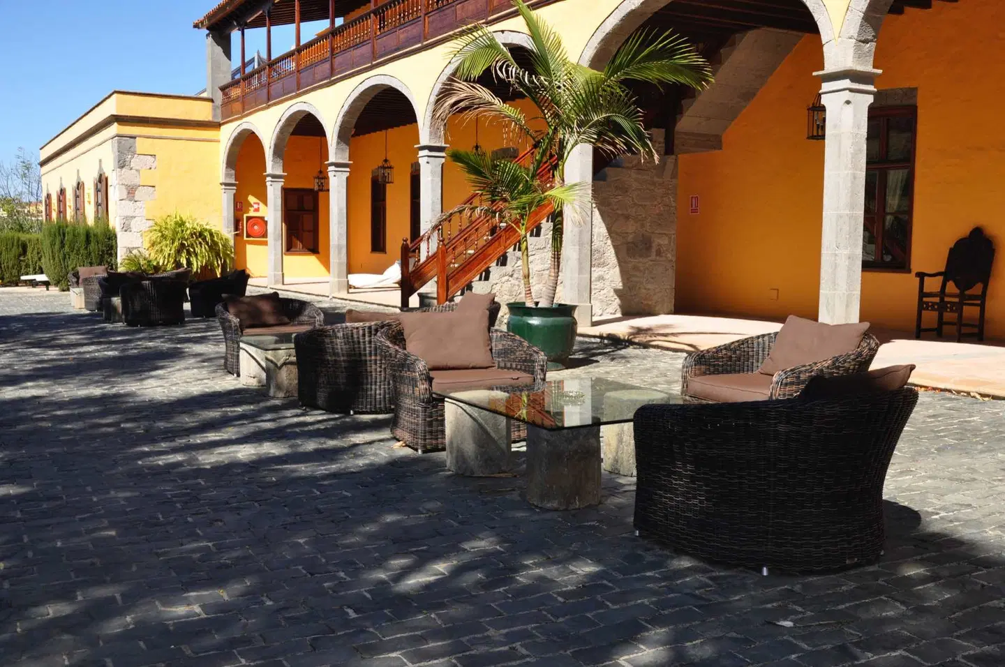 Hacienda del Buen Suceso Terrasse