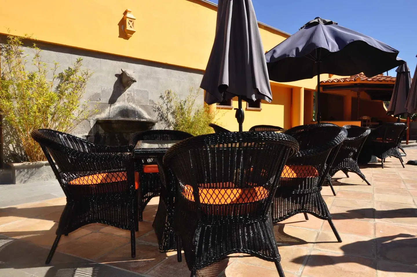 Hacienda del Buen Suceso Terrasse