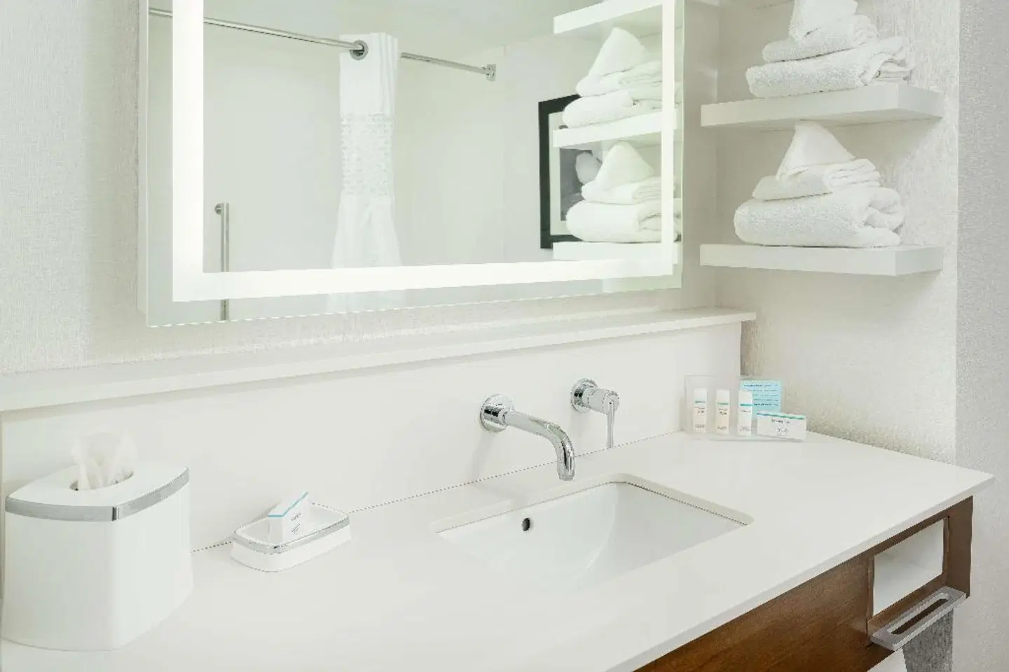 Hampton Inn Oak Ridge Badezimmer