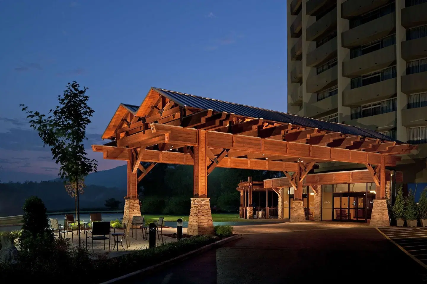 The Park Vista - A DoubleTree by Hilton Hotel - Gatlinburg Terrasse