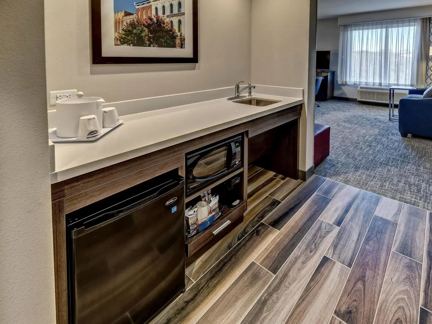 Hampton Inn & Suites Franklin Berry Farms Badezimmer