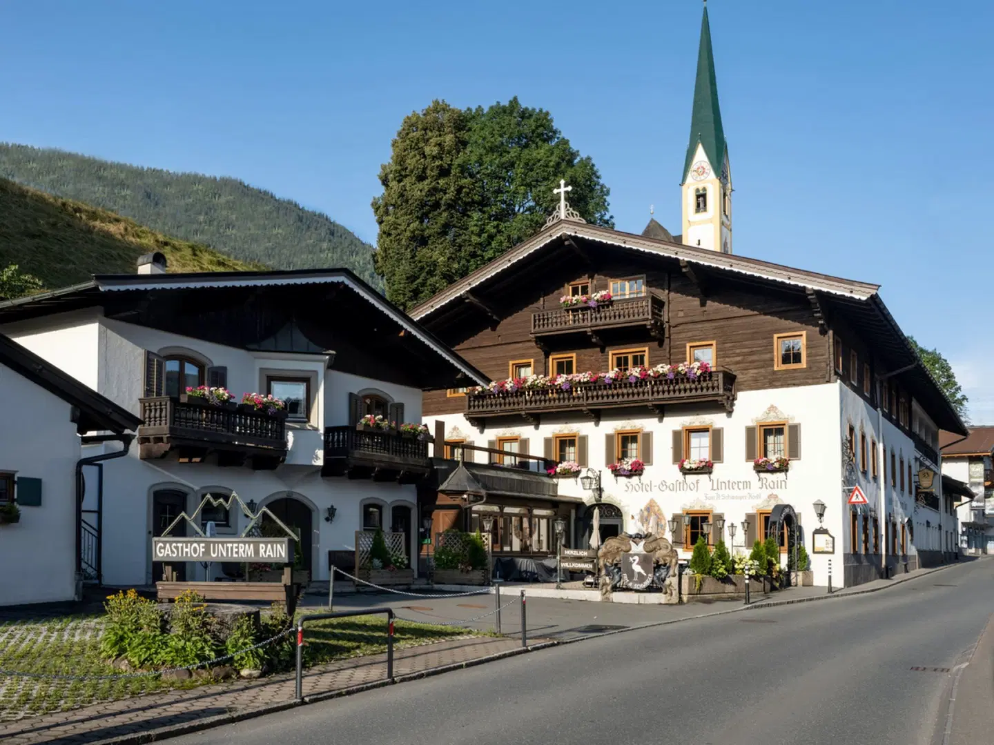 Alpen Glück Hotel Unterm Rain EXTERIOR