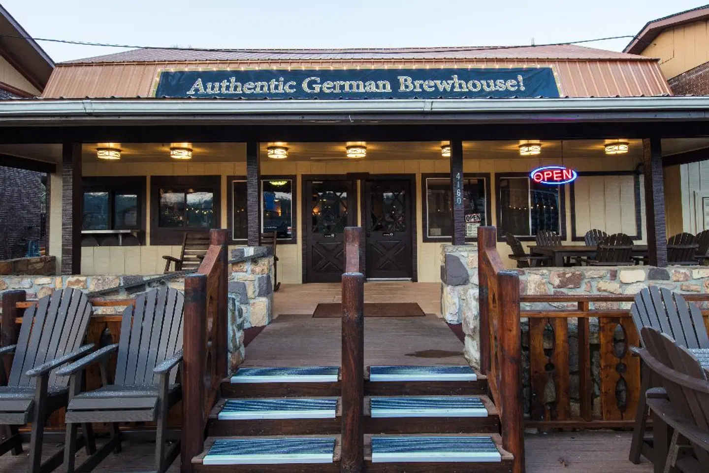 Wild Bear Inn Terrasse