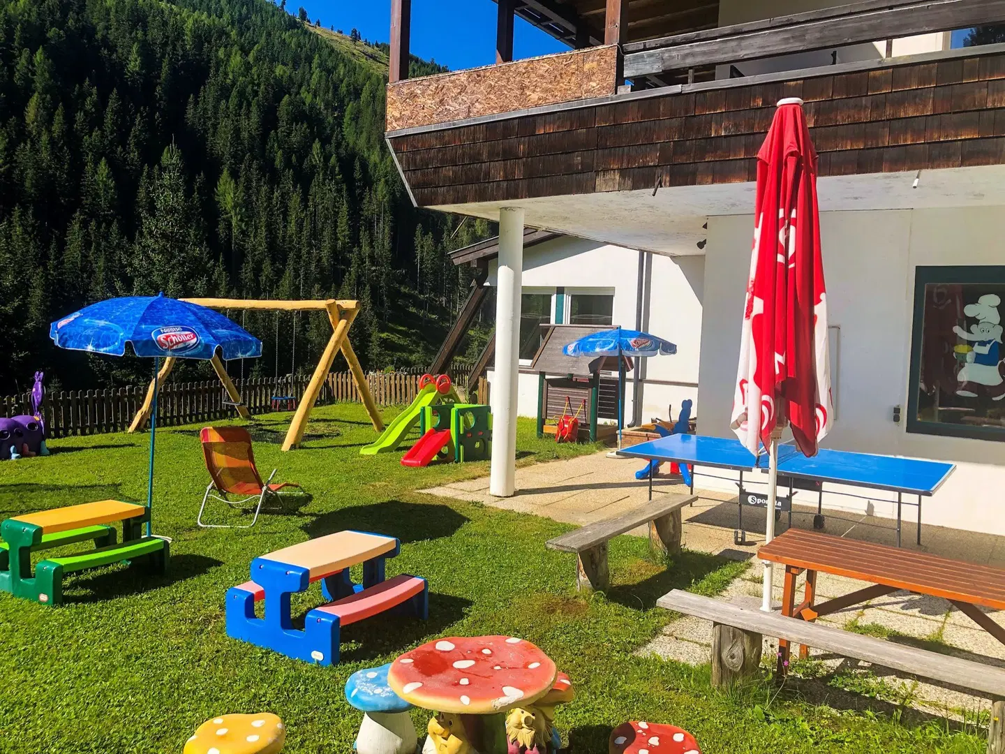 Kinder- und Familienhotel Nockalm Garten