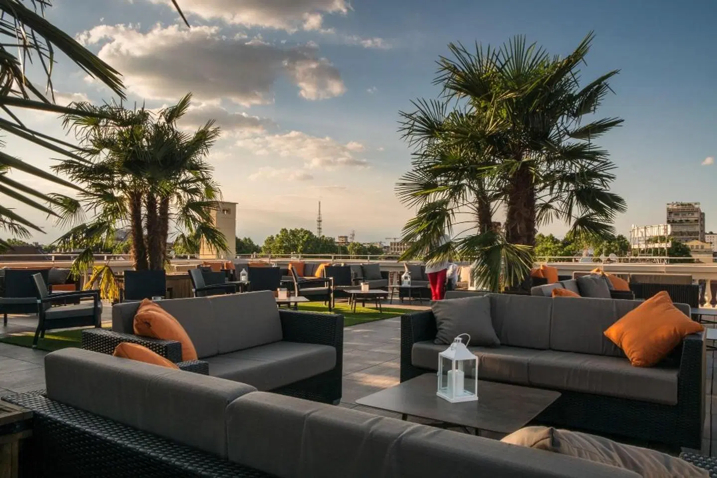 Turin Palace Hotel Terrasse