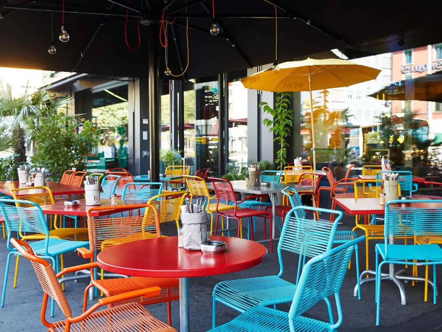 25hours Hotel Langstrasse Terrasse