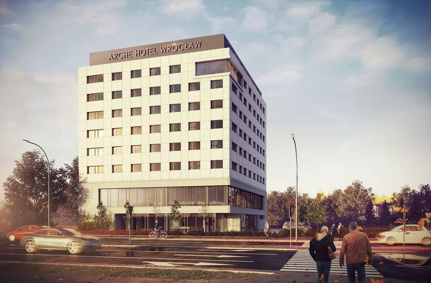 Arche Hotel Wroc'aw Airport EXTERIOR