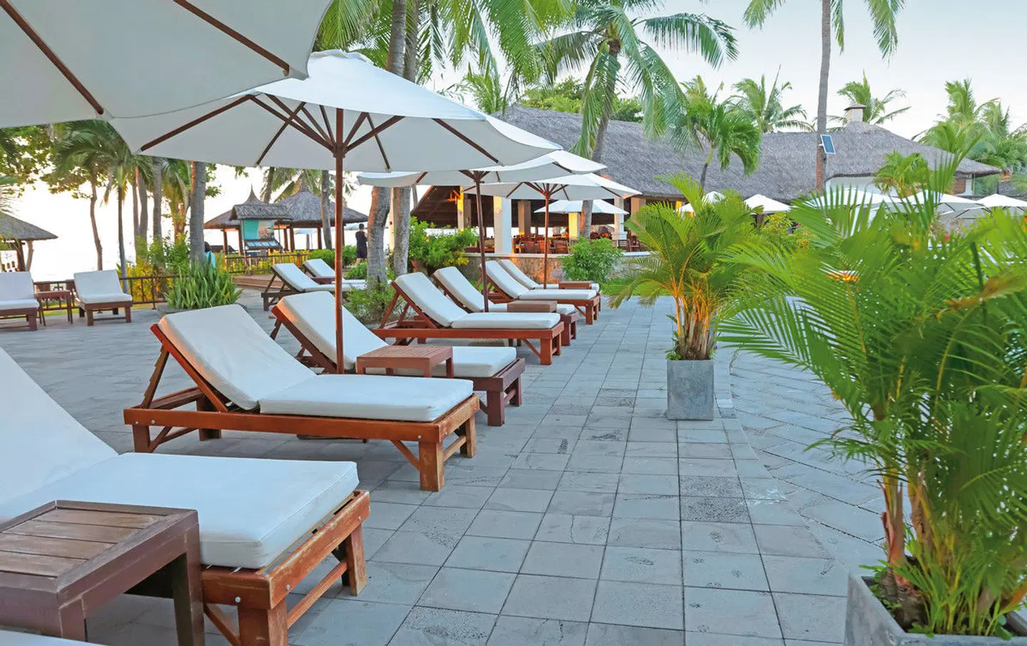 Blue Ocean Resort Terrasse