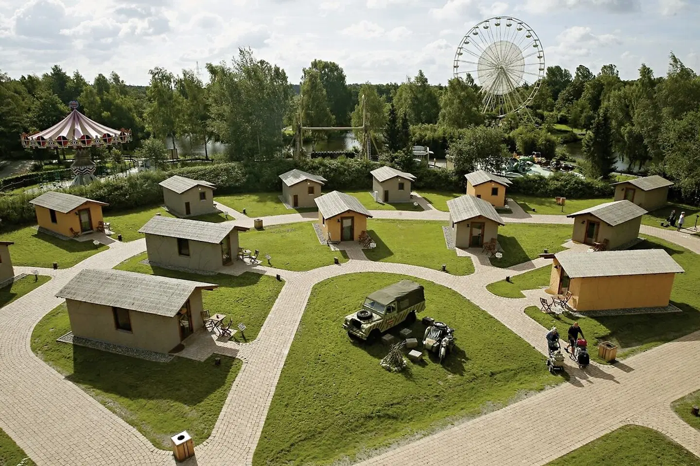 Serengeti Park Lodge Garten