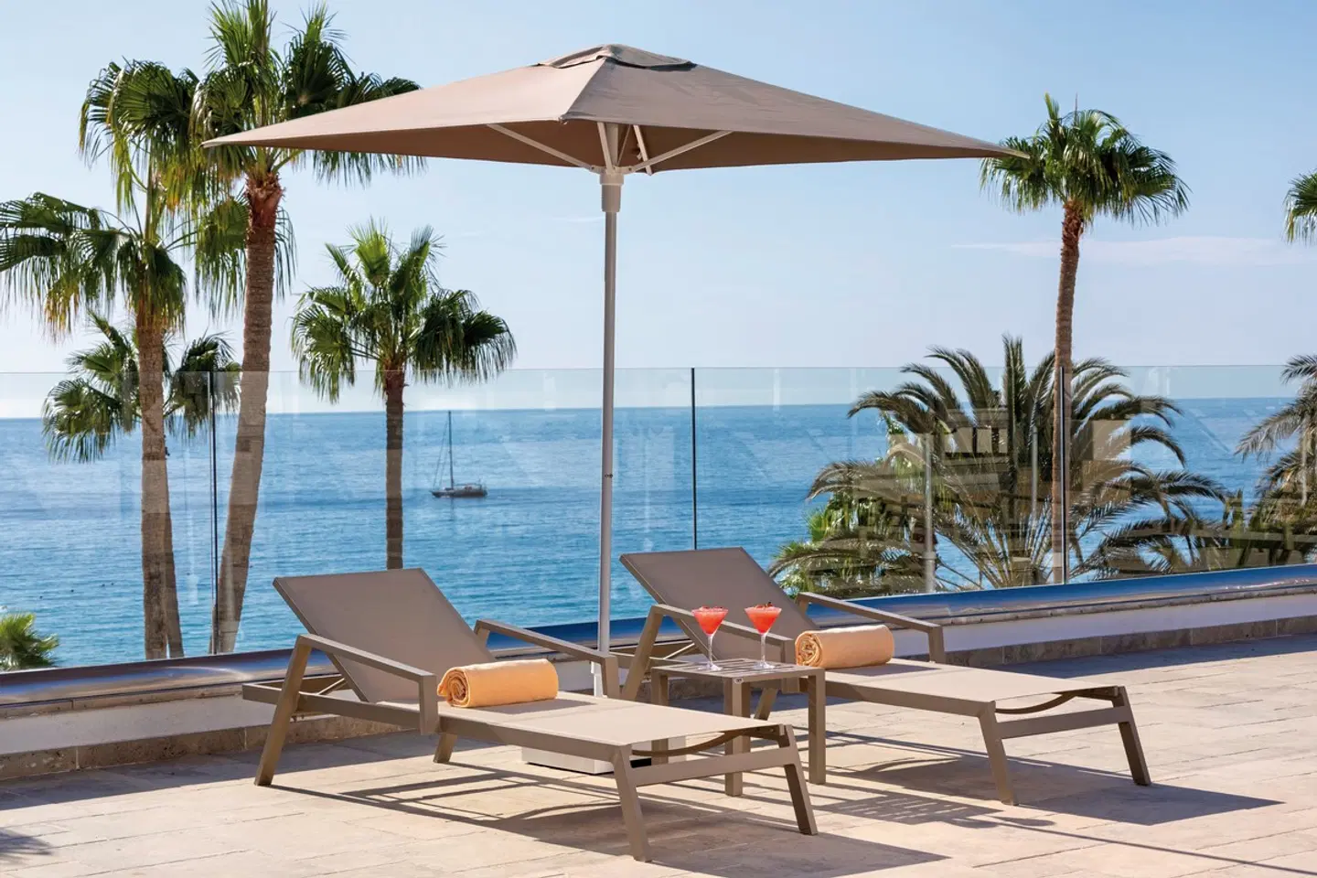 Riu Palace Calypso Terrasse