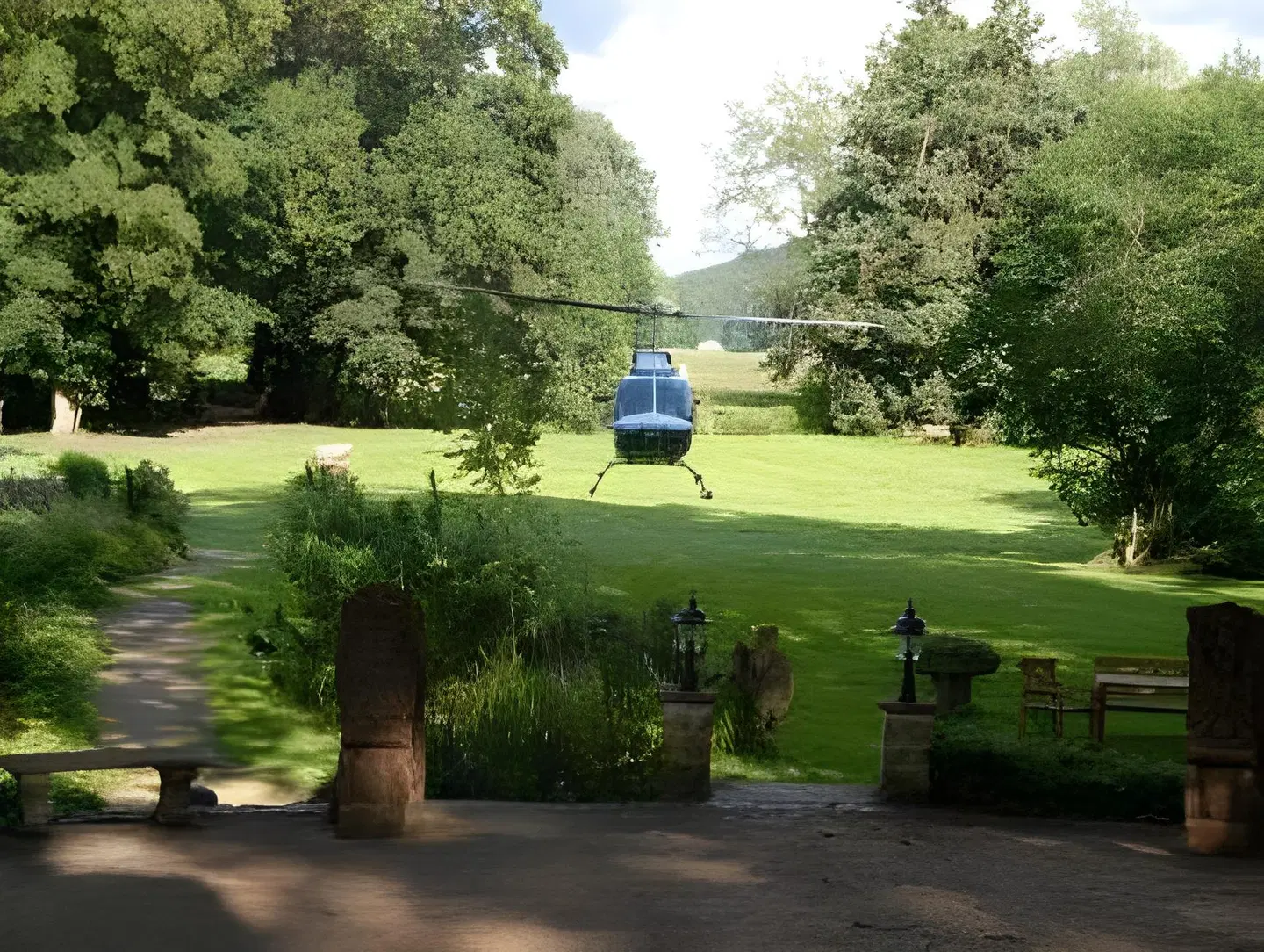 Schlosshotel Weyberhöfe Garten
