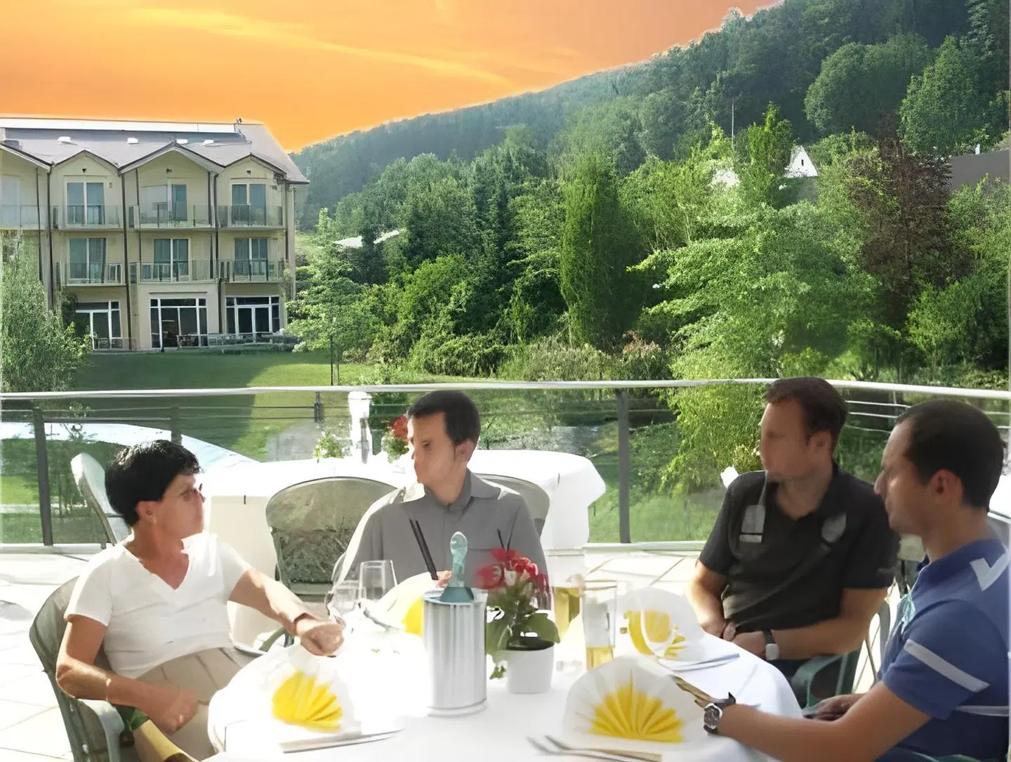 Villa Marburg Terrasse