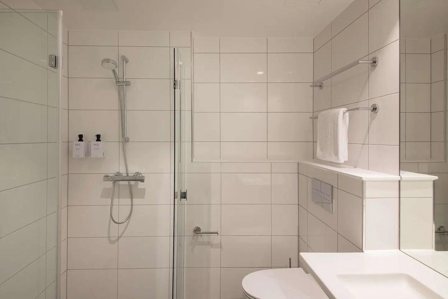 Scandic Helsfyr Badezimmer