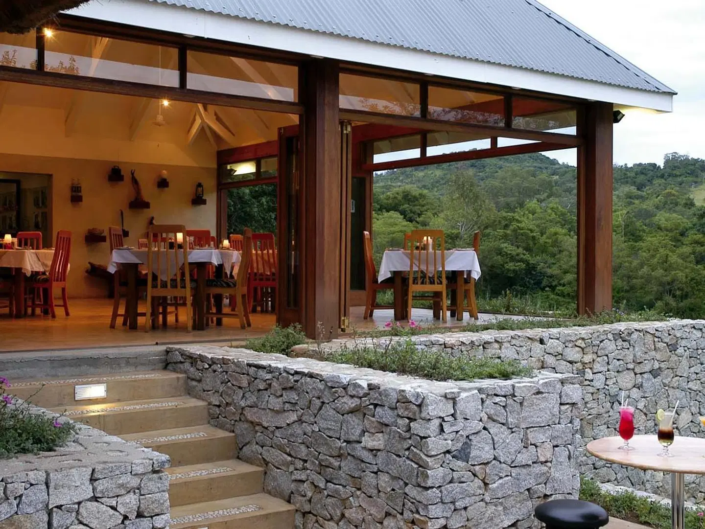 Hippo Hollow Country Estate Terrasse