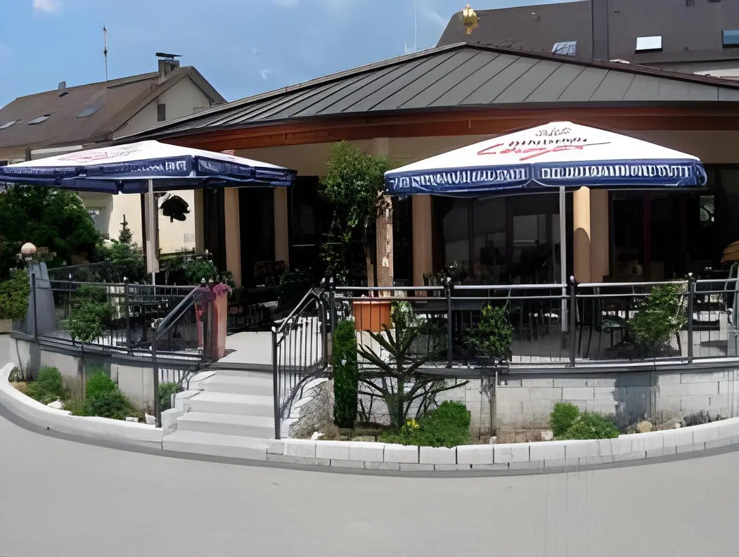 Hotel Jägerhof Terrasse