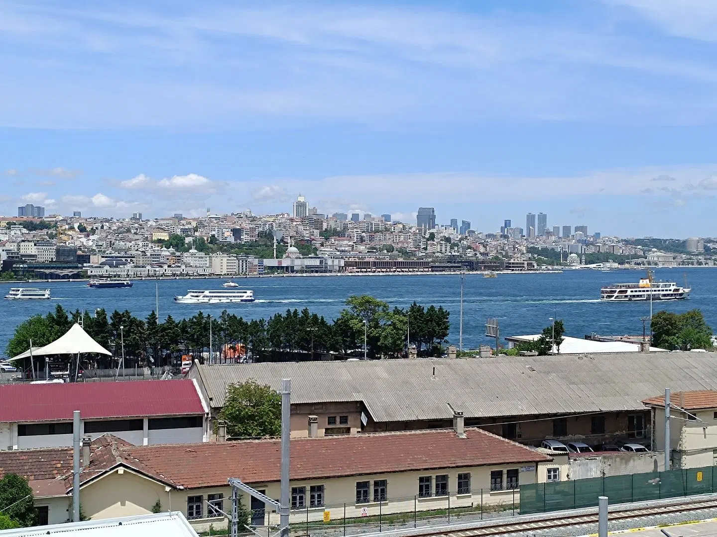 Golden Horn Bosphorus Hotel Terrasse