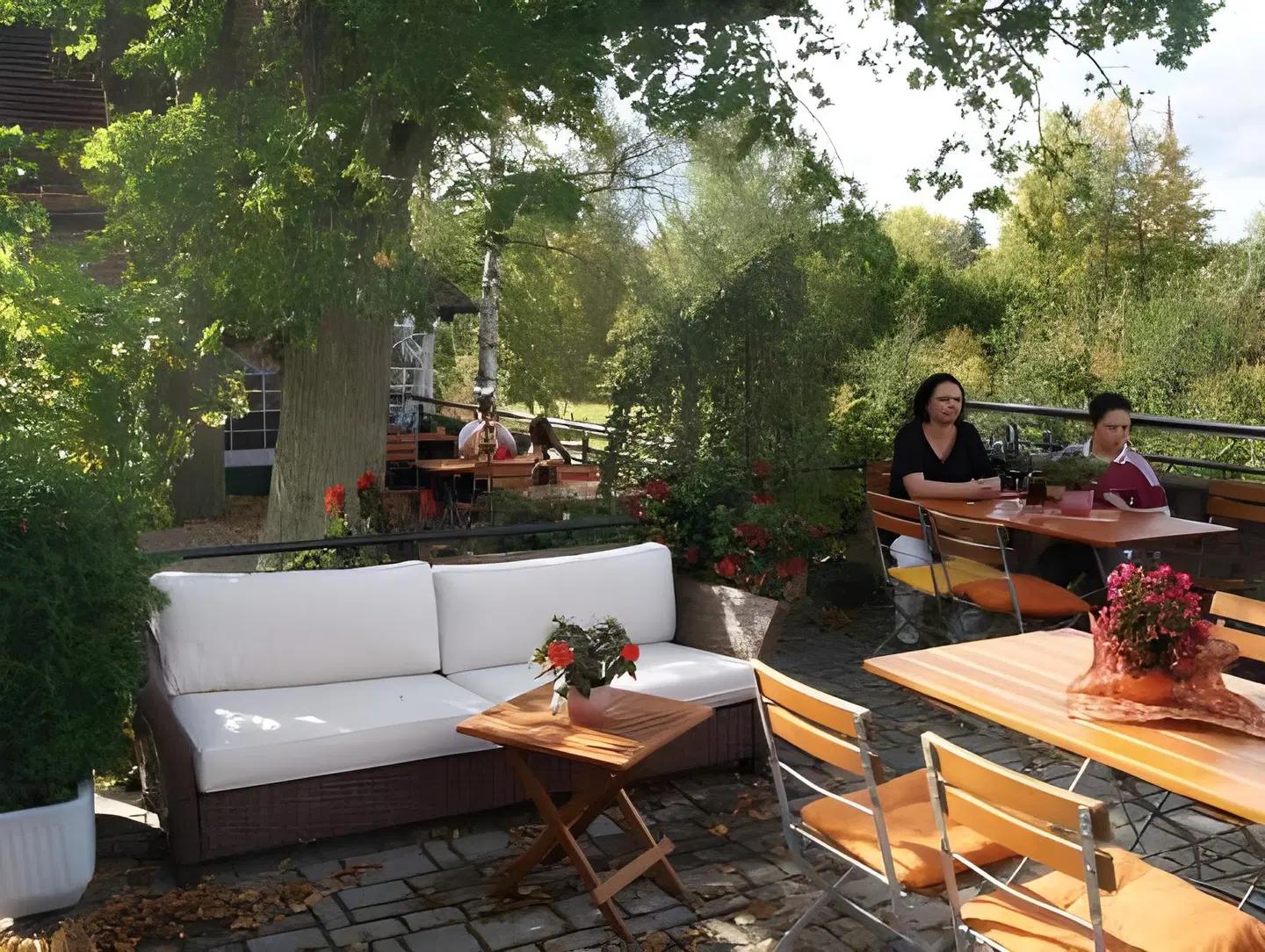 Hotel Zum Schwarzen Ross Terrasse