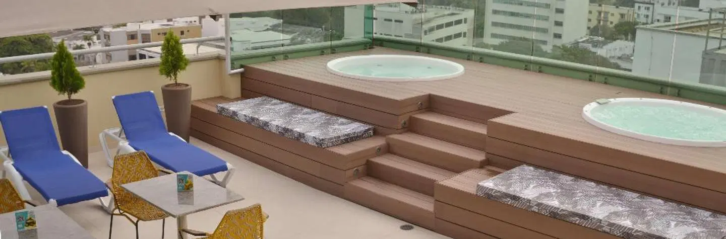 Hampton by Hilton Barranquilla Badezimmer