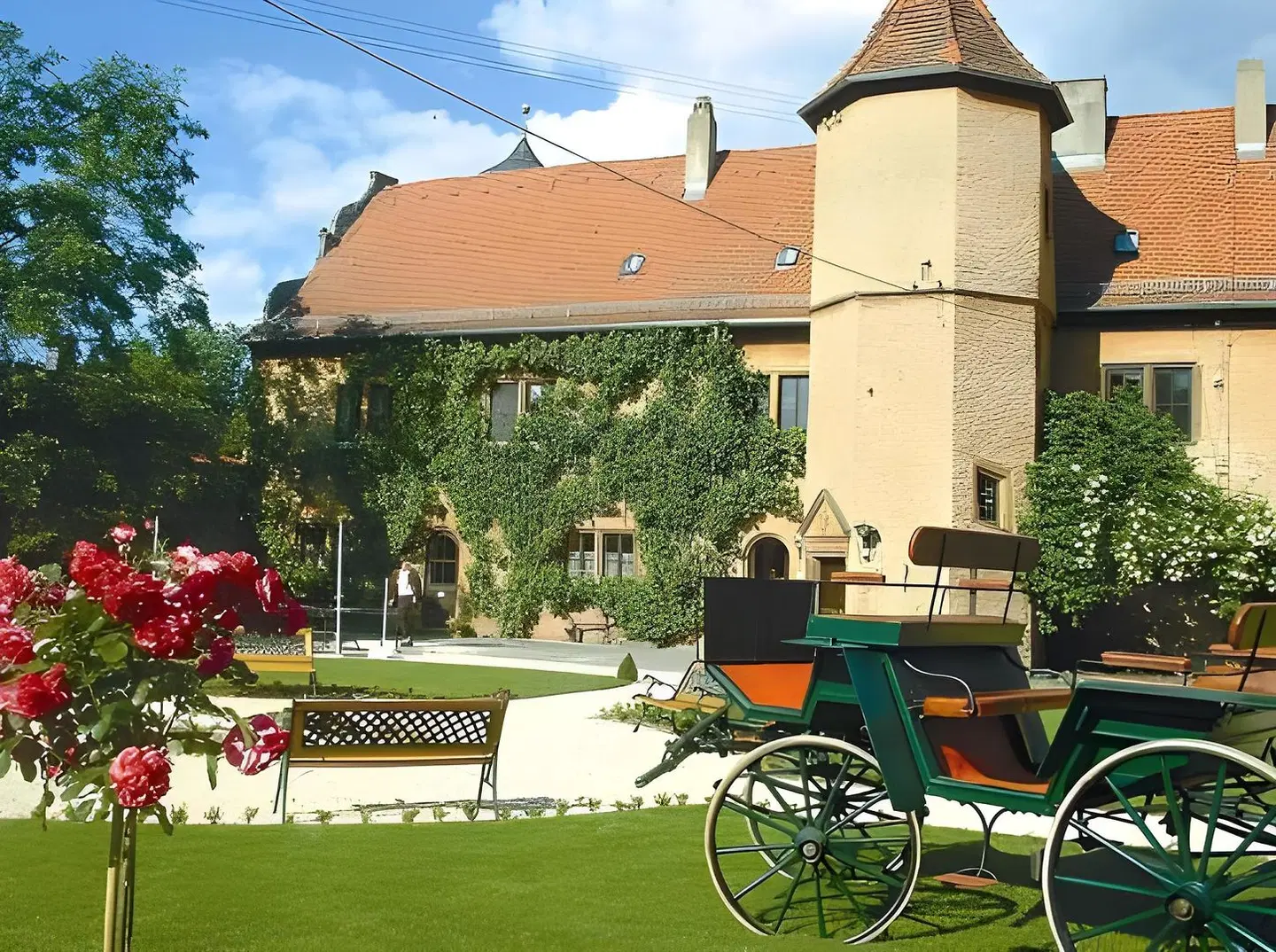 Wörners Schloss Weingut & Wellness Terrasse