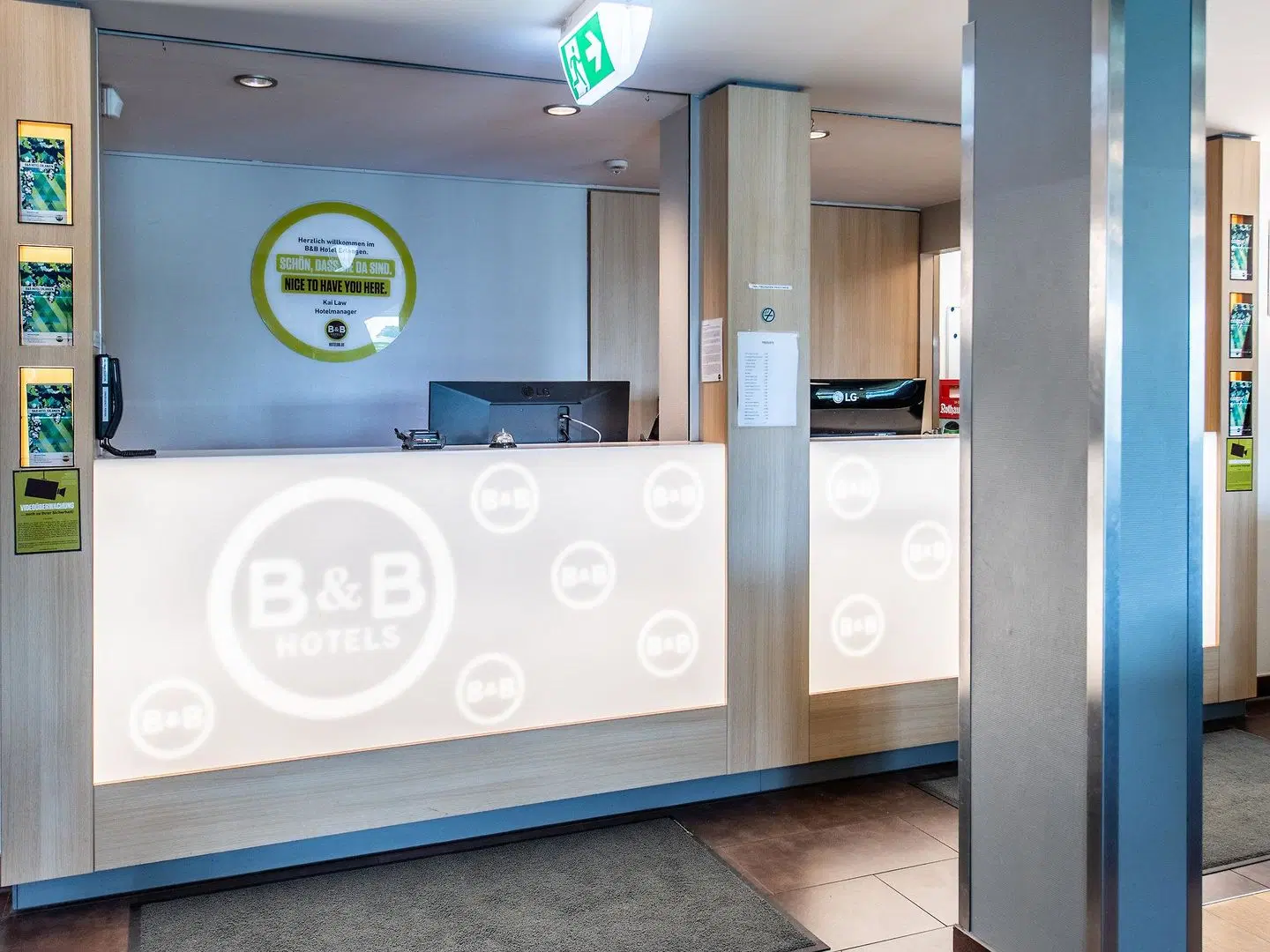 B&B Hotel Erlangen Badezimmer