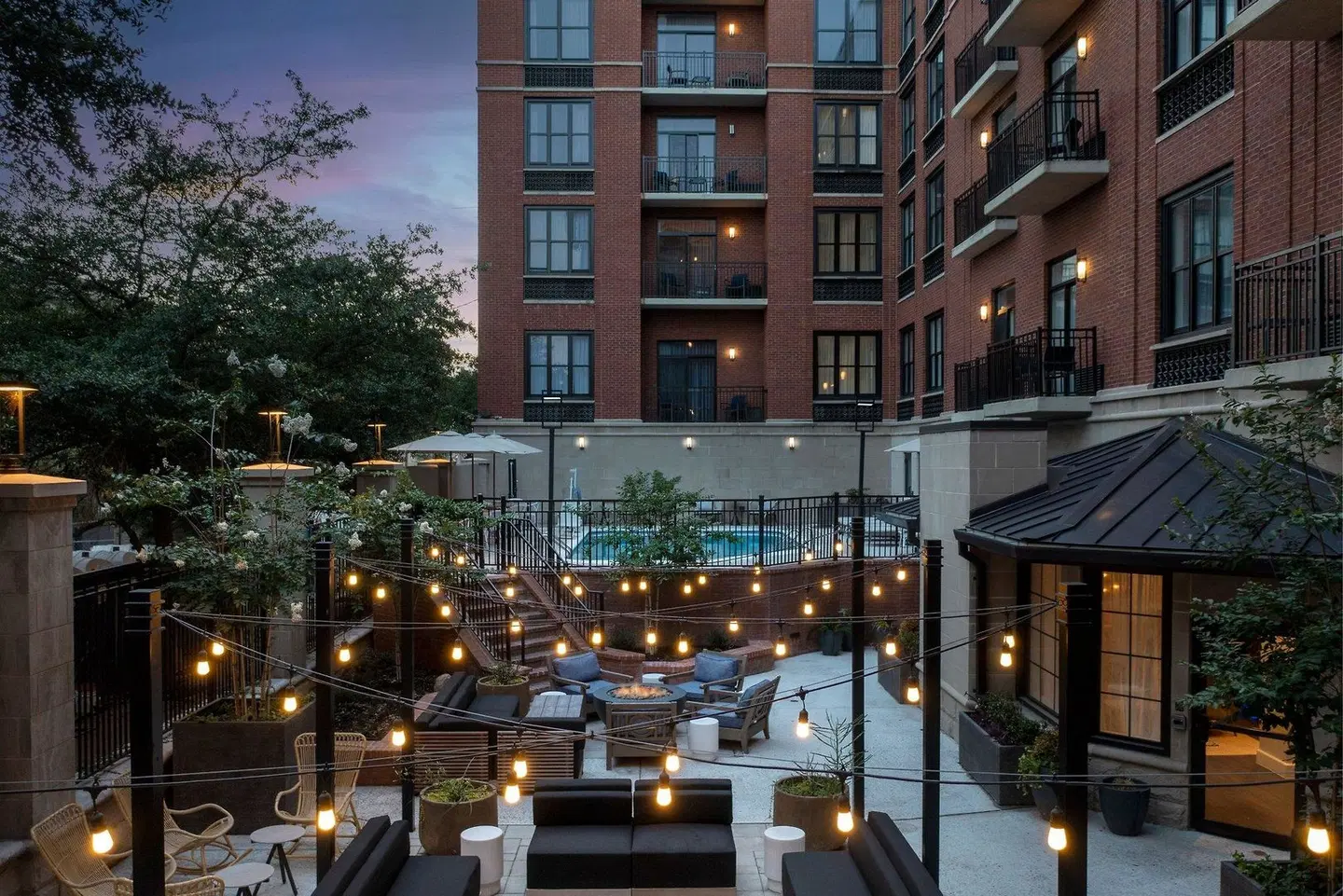 Courtyard by Marriott Savannah Downtown/Historic District Terrasse
