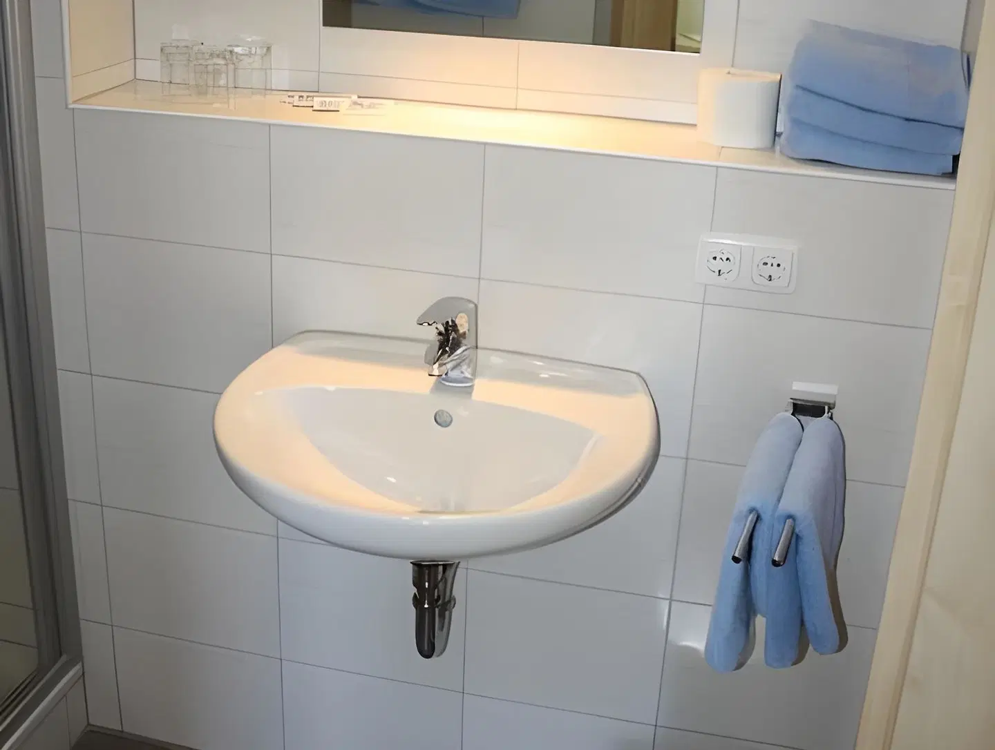 Hotel Am Wiesenweg Badezimmer