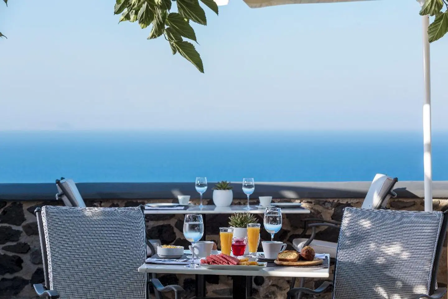 Amber Light Villas Terrasse