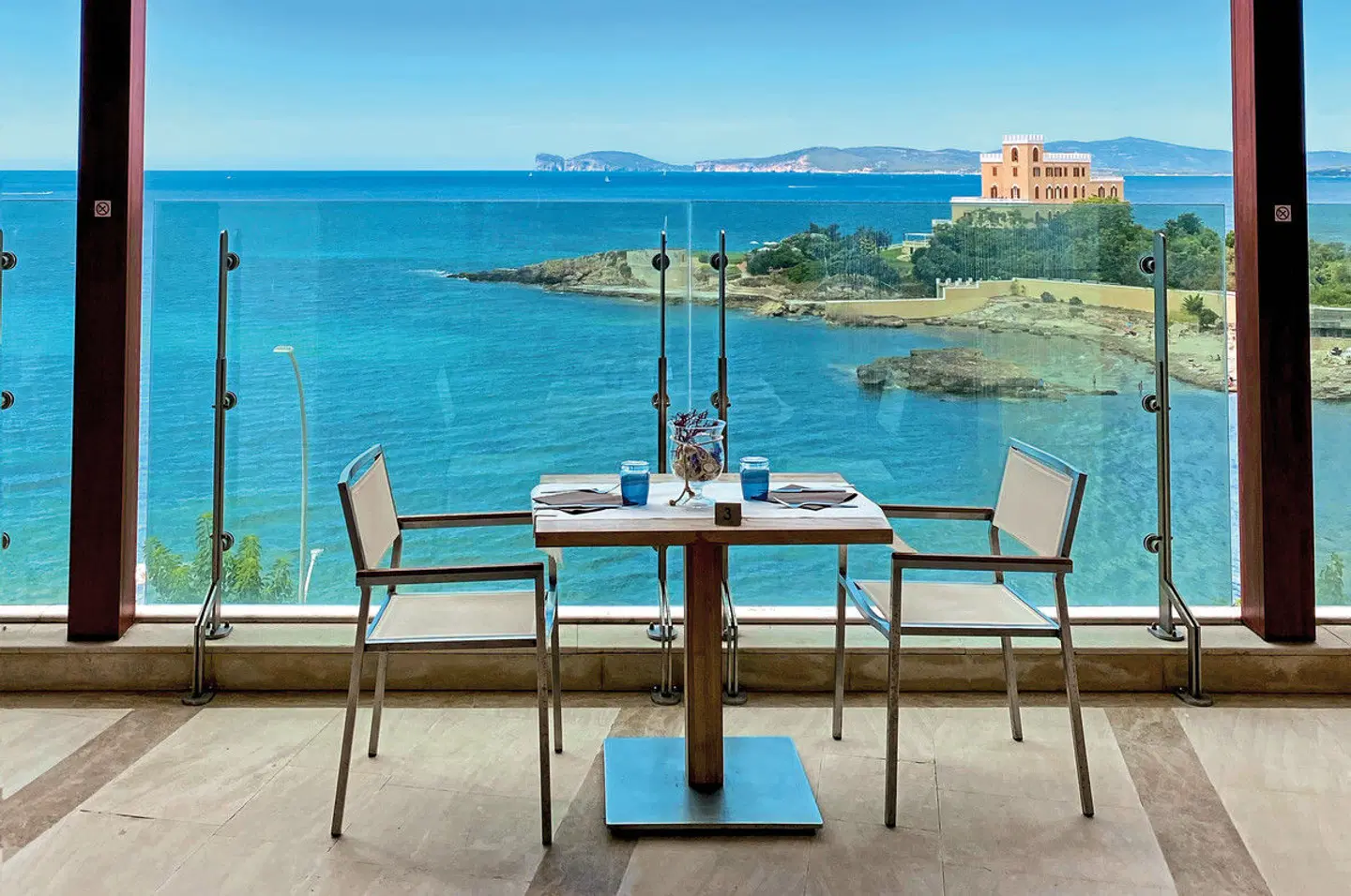 Smy Carlos V Wellness & Spa Alghero Terrasse