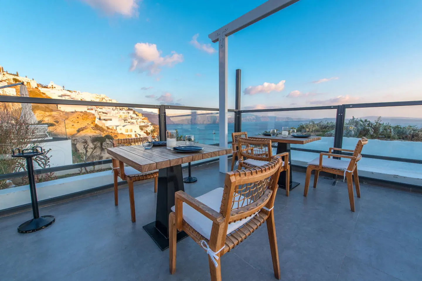 Santorini Secret Suites & Spa Terrasse