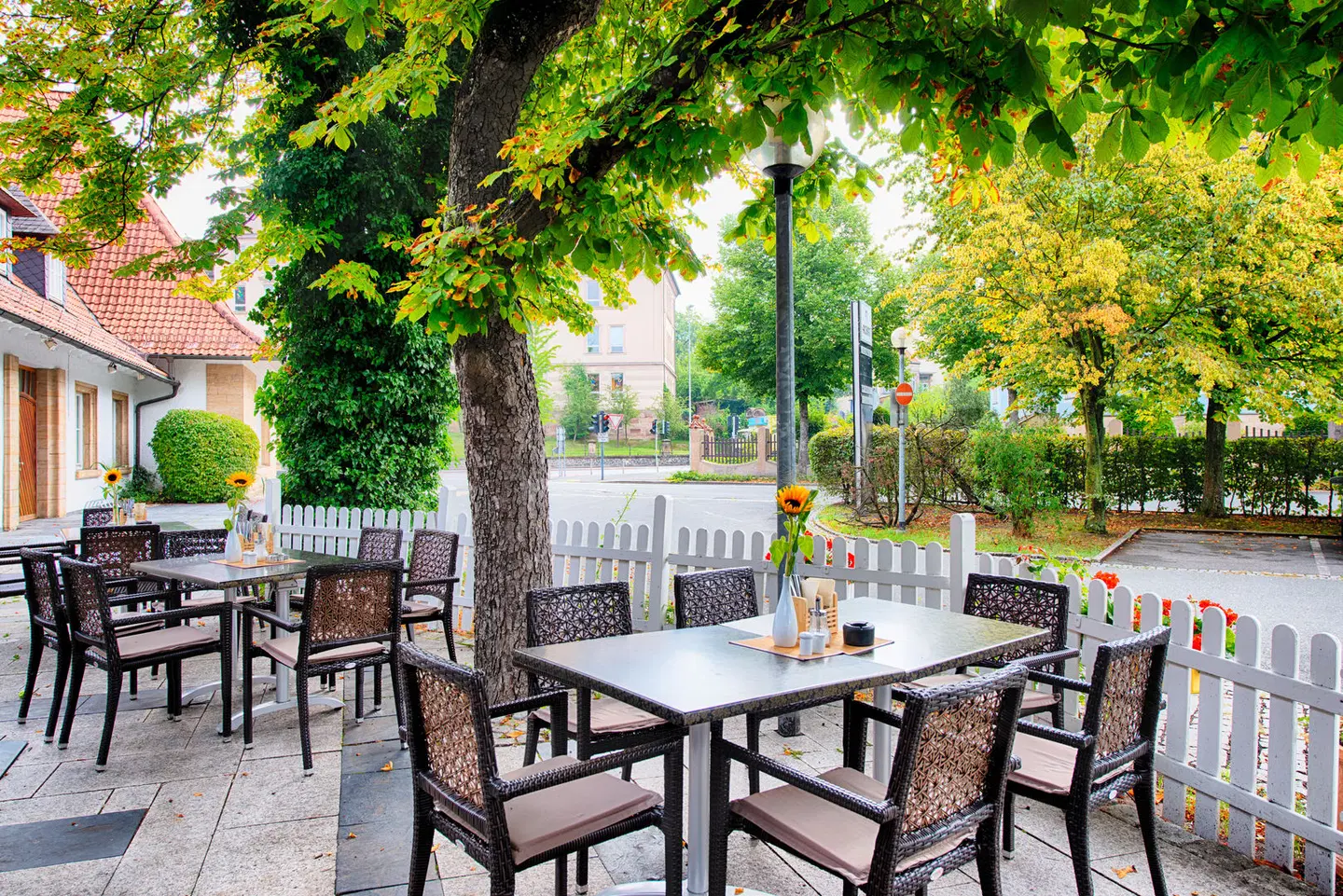 Taste Hotel Kulmbach Terrasse