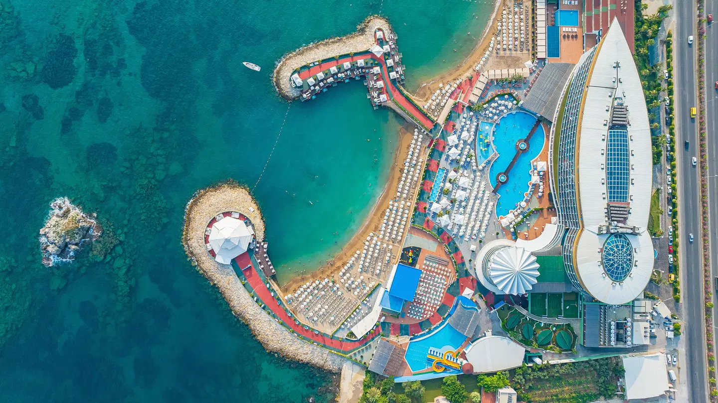 Granada Luxury Okurcalar Hotel Landkarte