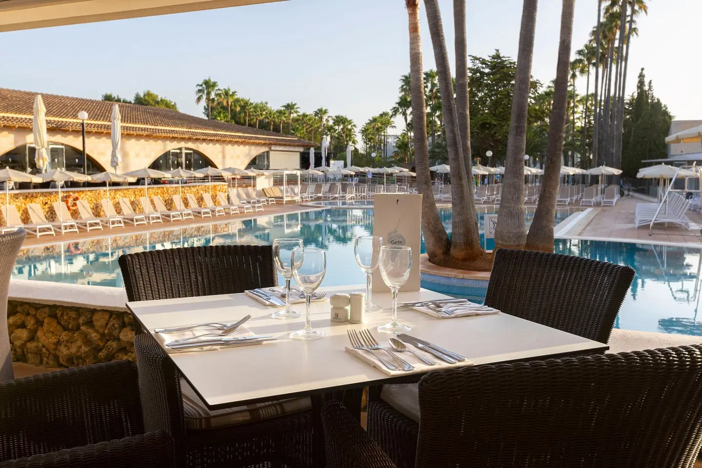 Hipotels Mediterráneo Club Terrasse