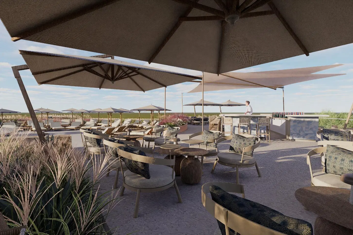 Adalya Resort & Spa Adults Only Terrasse